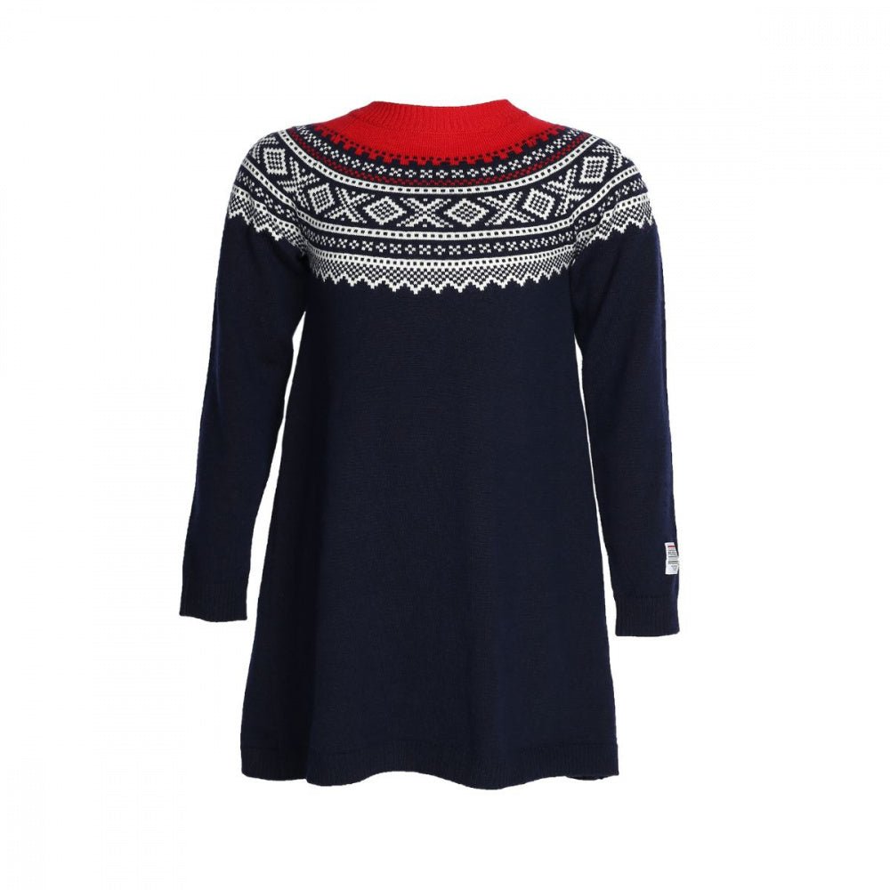 Marius Kids - Marius Ullkjole Rundstrikk Navy - Guttelus