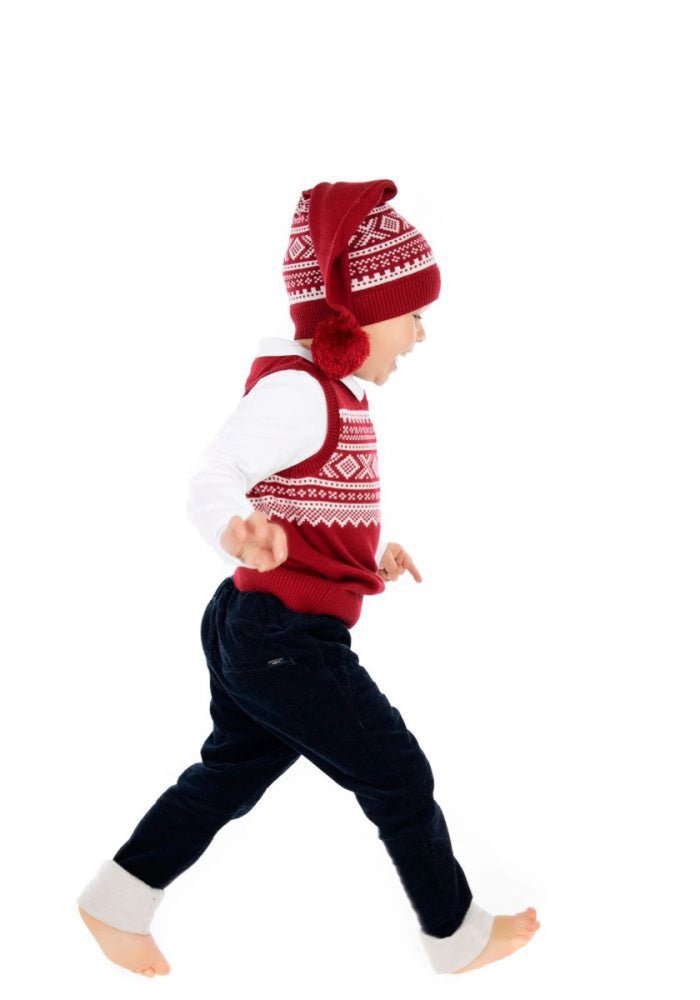 Marius Kids - Vest i Ull - Guttelus.no