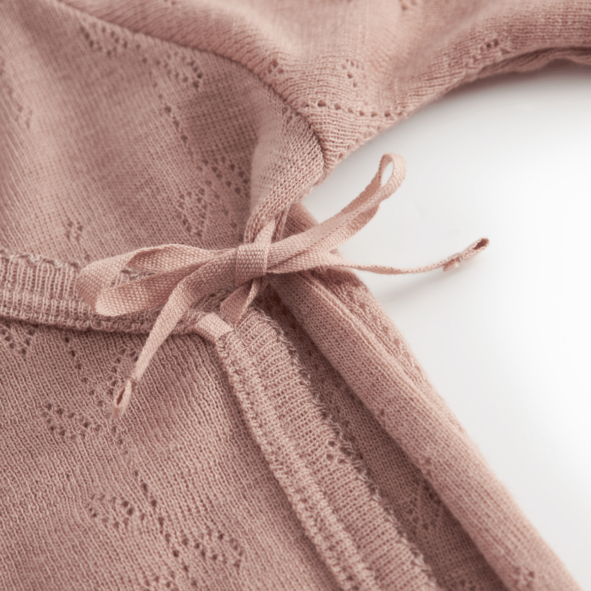 MarMar - Body i Ull Omslag Pointelle Belita Burnt Rose - Guttelus.no
