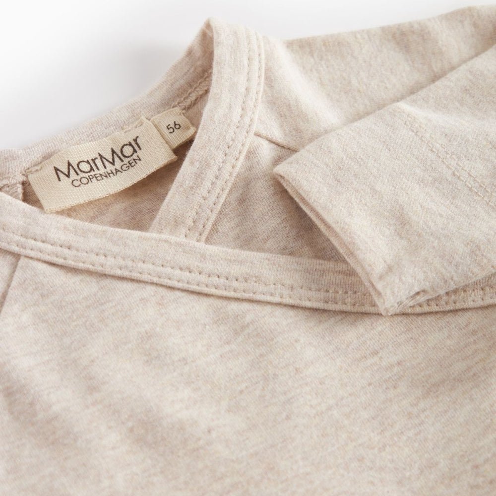 MarMar - Body Omslag Belita Modal Light Beige Melange - Guttelus
