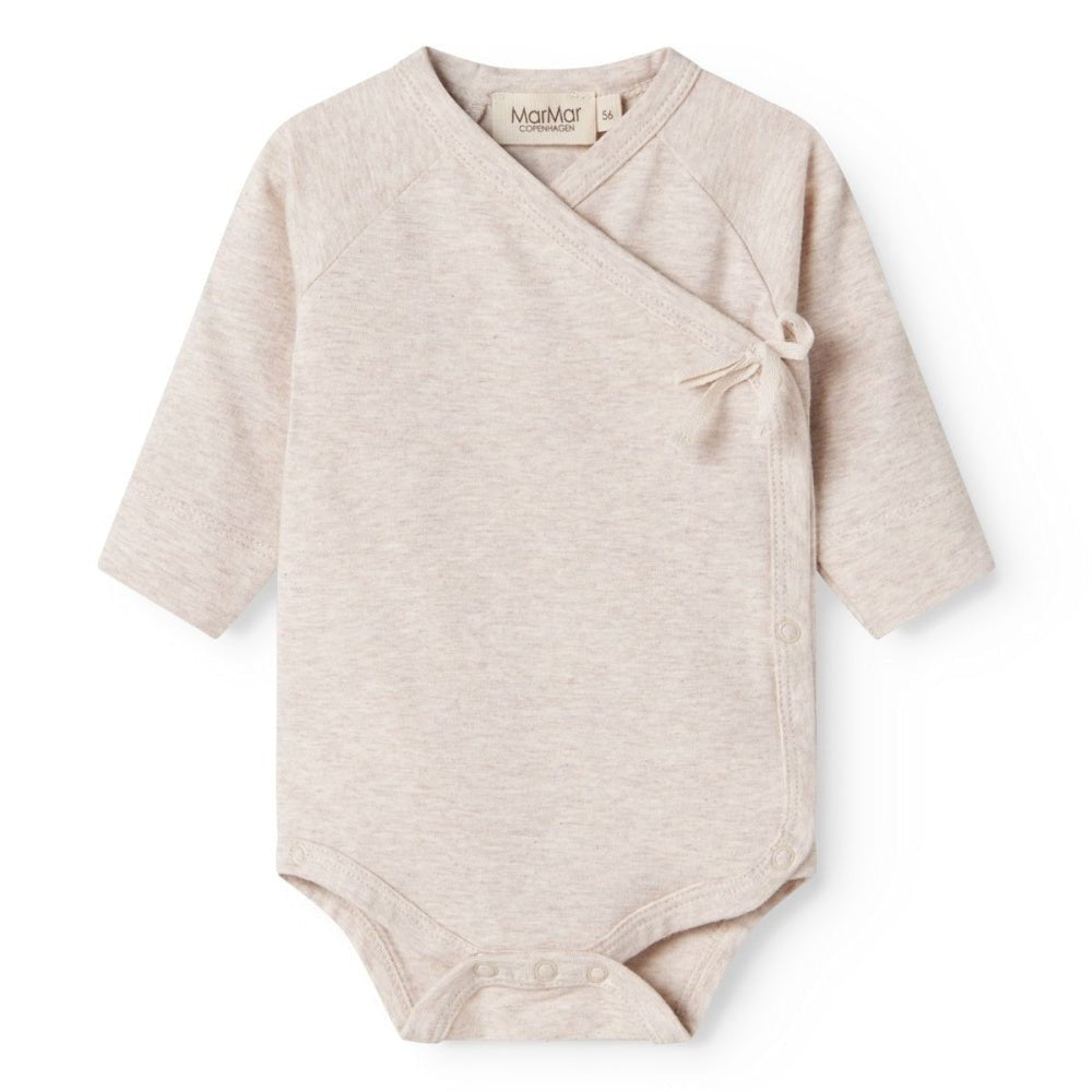 MarMar - Body Omslag Belita Modal Light Beige Melange - Guttelus