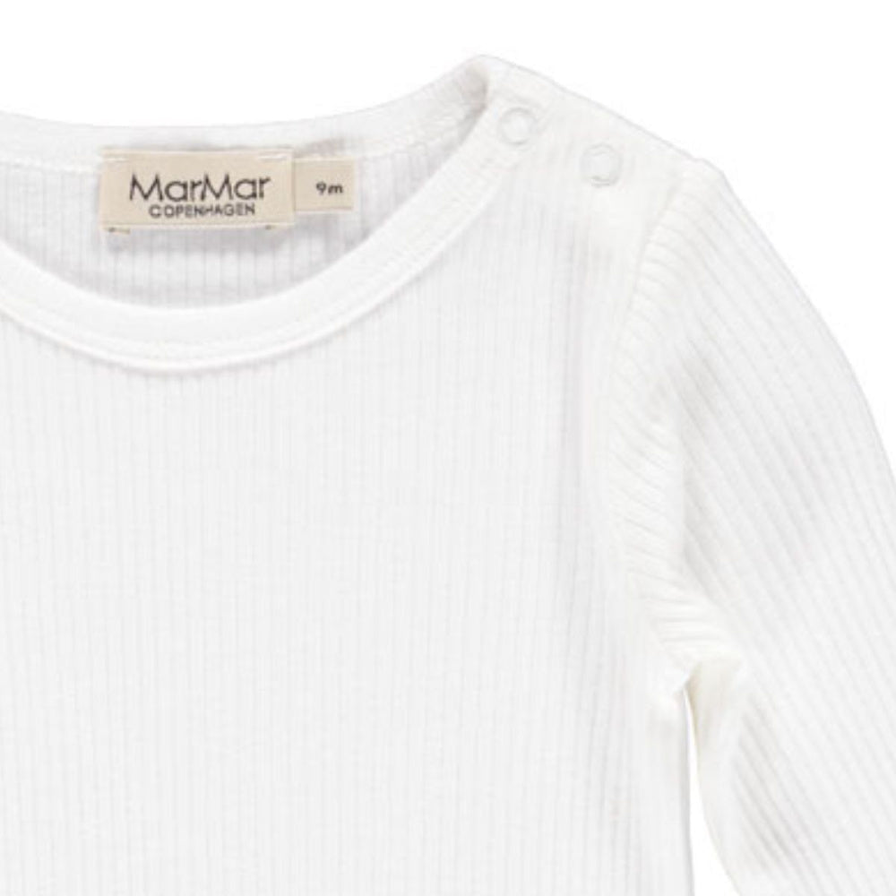 MarMar - Body Plain LS Gentle White - Guttelus