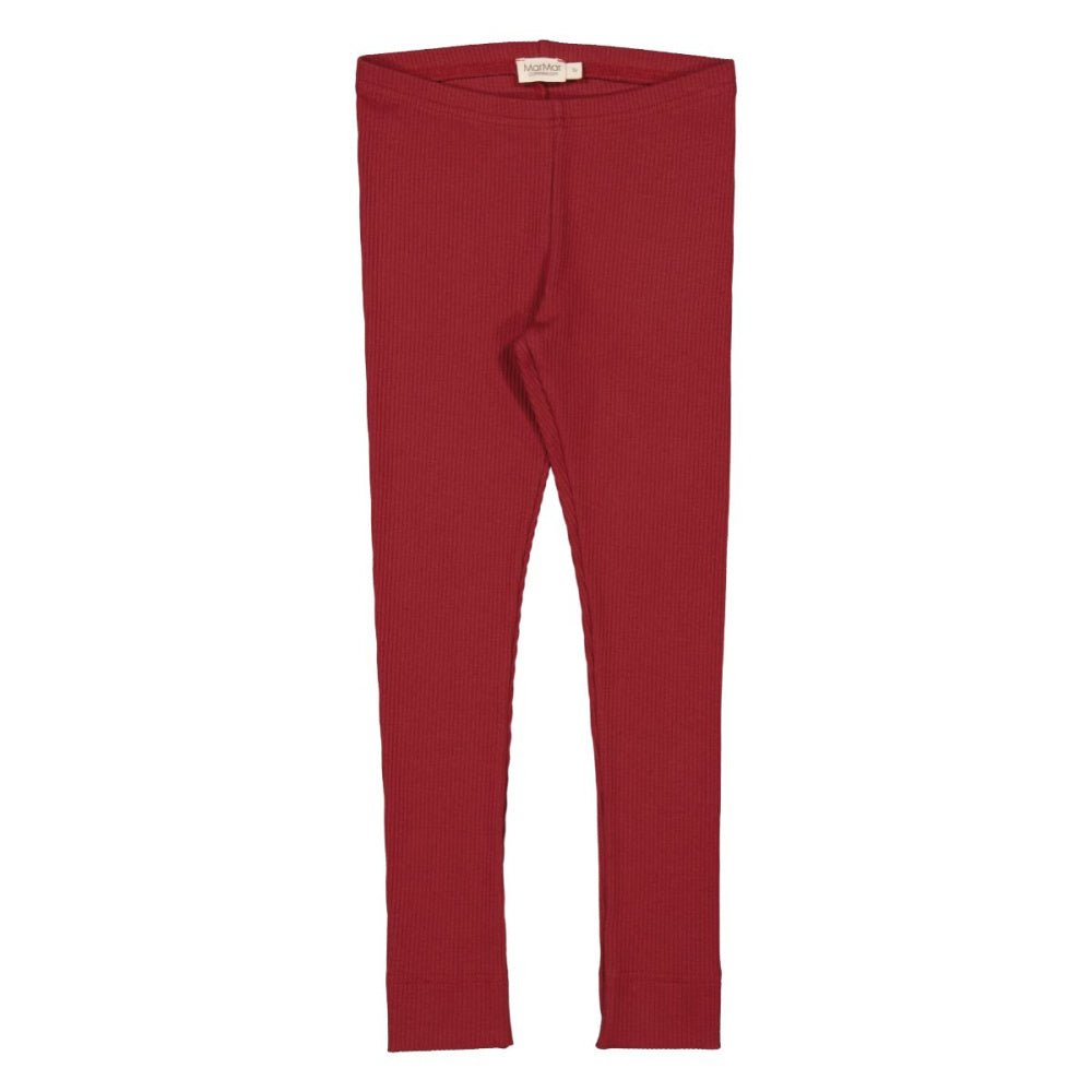 MarMar - Leggings Modal Hibiscus Red - Guttelus.no
