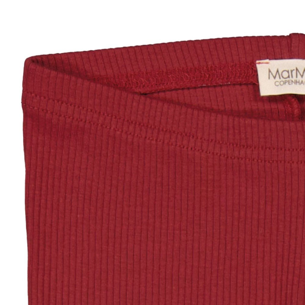 MarMar - Leggings Modal Hibiscus Red - Guttelus.no