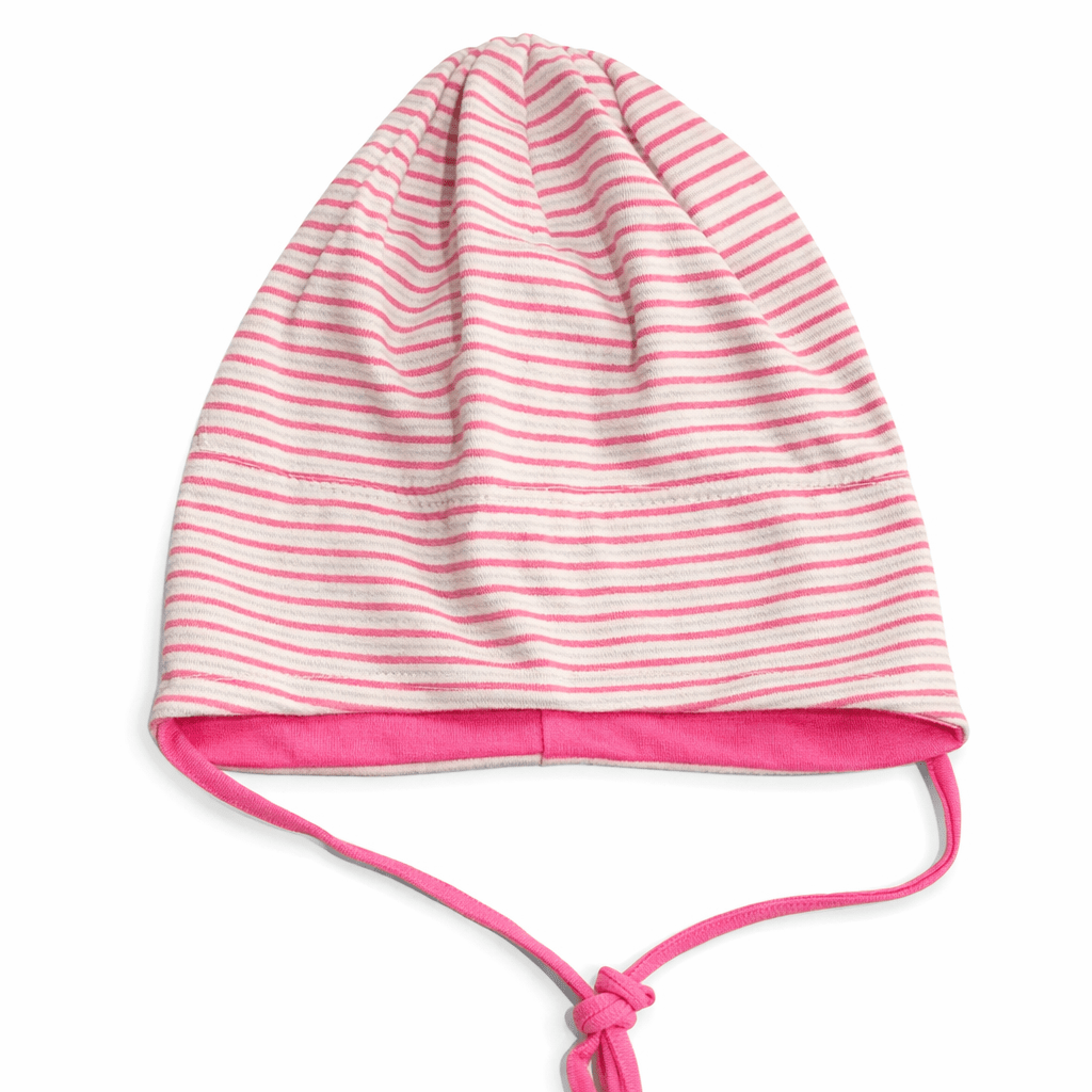 Maximo - Lue med snøring Striper Rosa - Guttelus.no