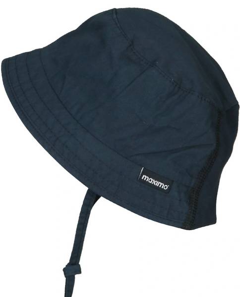 Maximo - Solhatt med strikk Navy - Guttelus