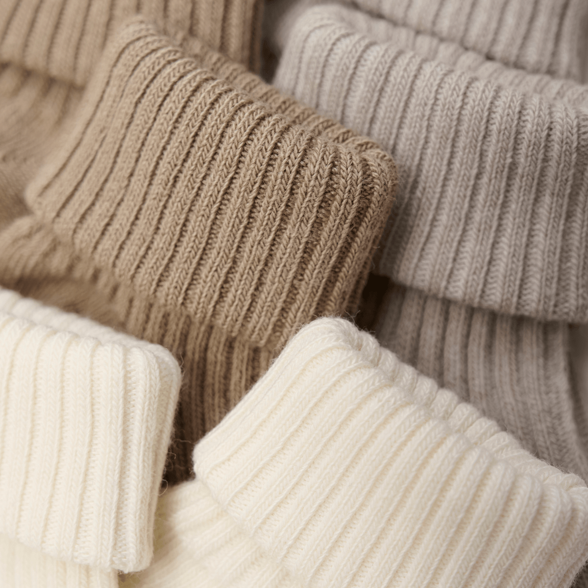 Minymo - Babysokker 3-pk Light Taupe - Guttelus.no