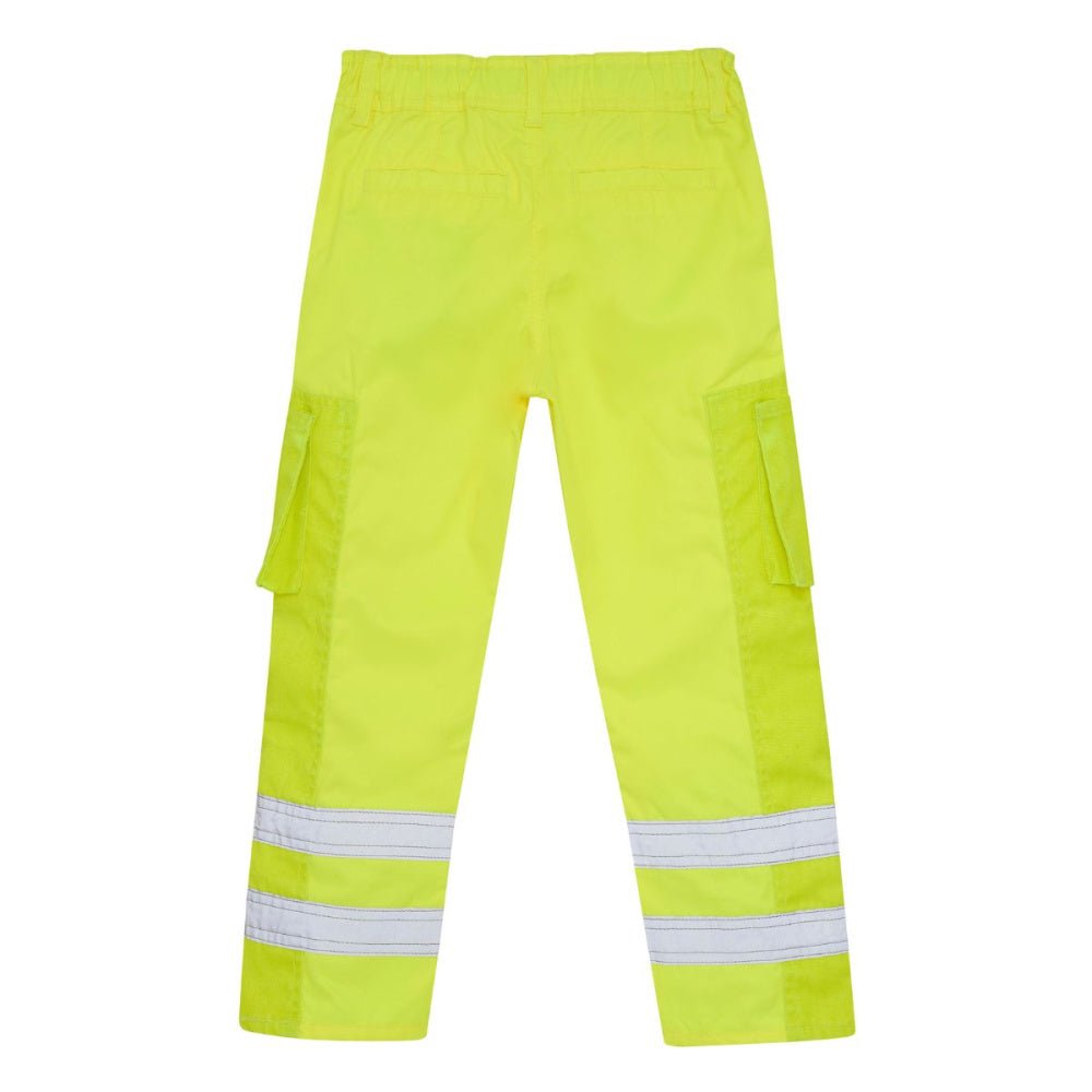 MinyMo - Bukse Worker Pants Safety Yellow - Guttelus.no