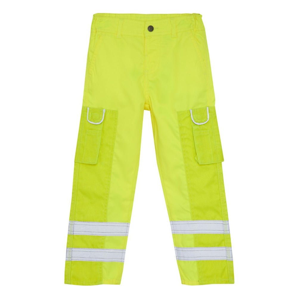 MinyMo - Bukse Worker Pants Safety Yellow - Guttelus.no