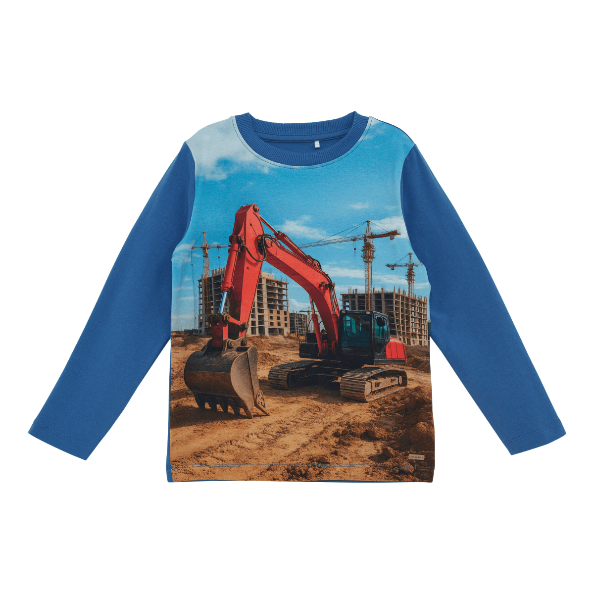 Minymo - Genser Beltegraver Dutch Blue - Guttelus.no