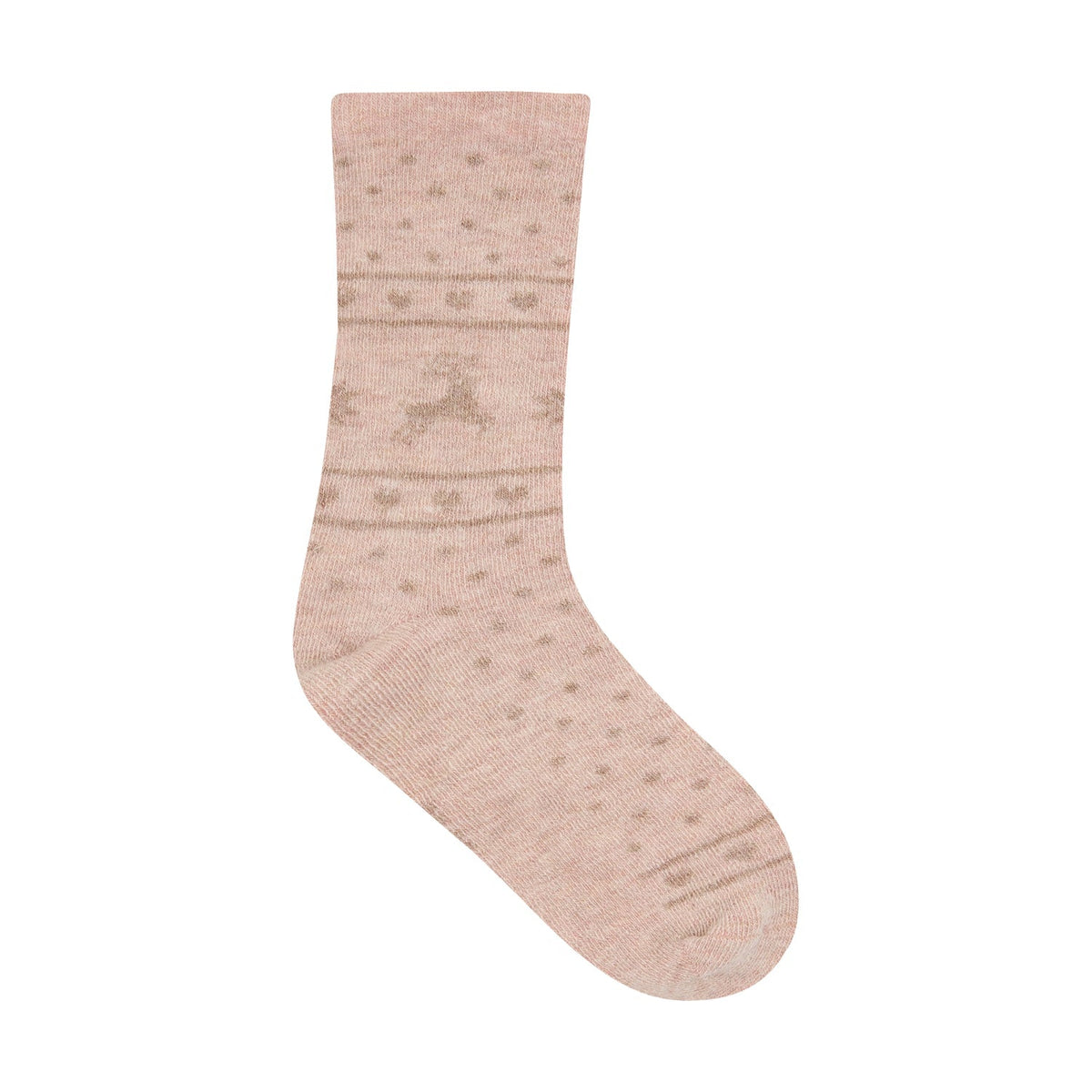 Minymo - Sokker 2-pk i Ull Burnished Lilac - Guttelus