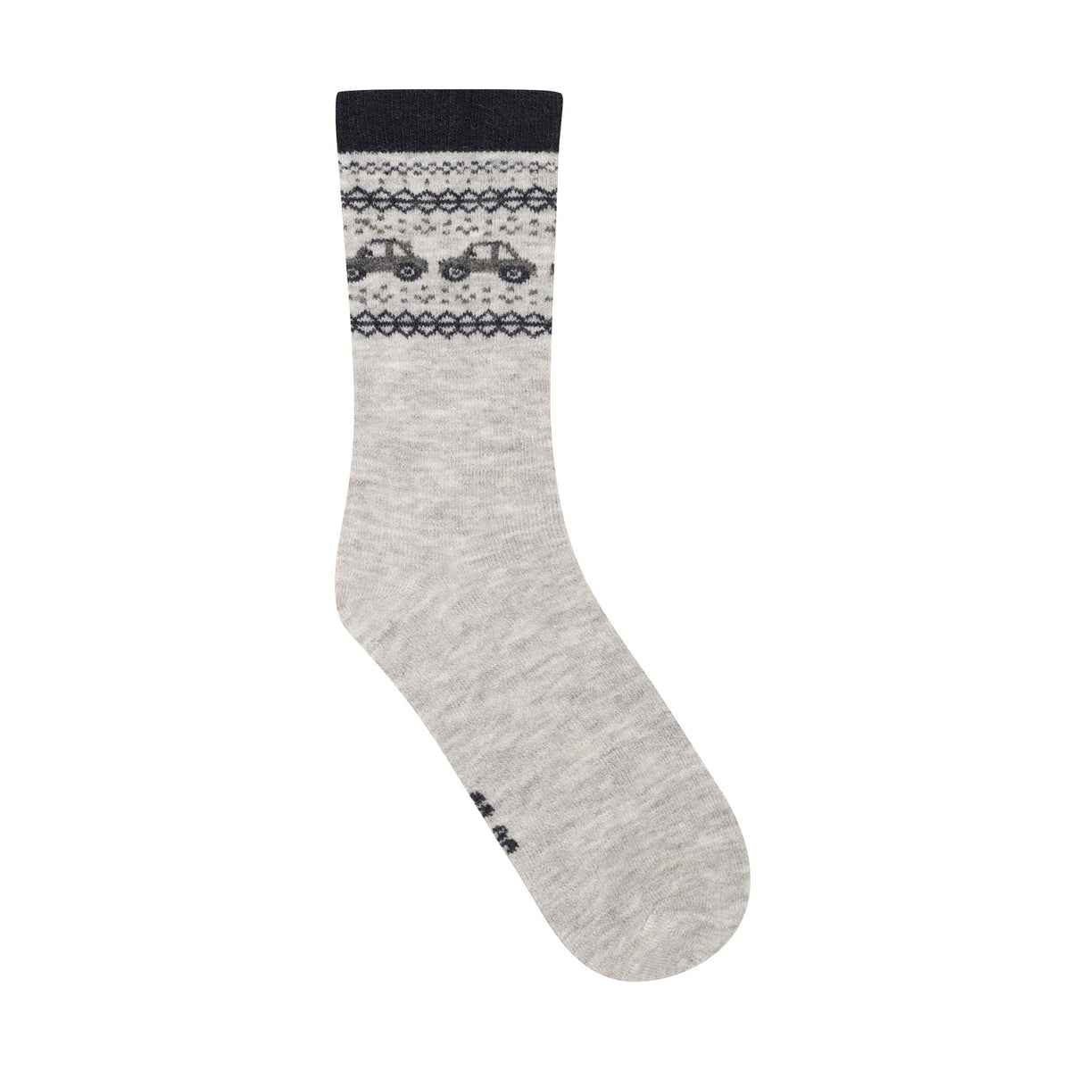 Minymo - Sokker 3-pk i Ull Dark Navy - Guttelus