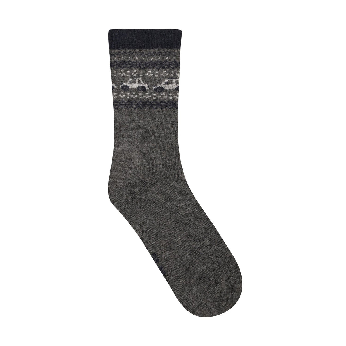 Minymo - Sokker 3-pk i Ull Dark Navy - Guttelus