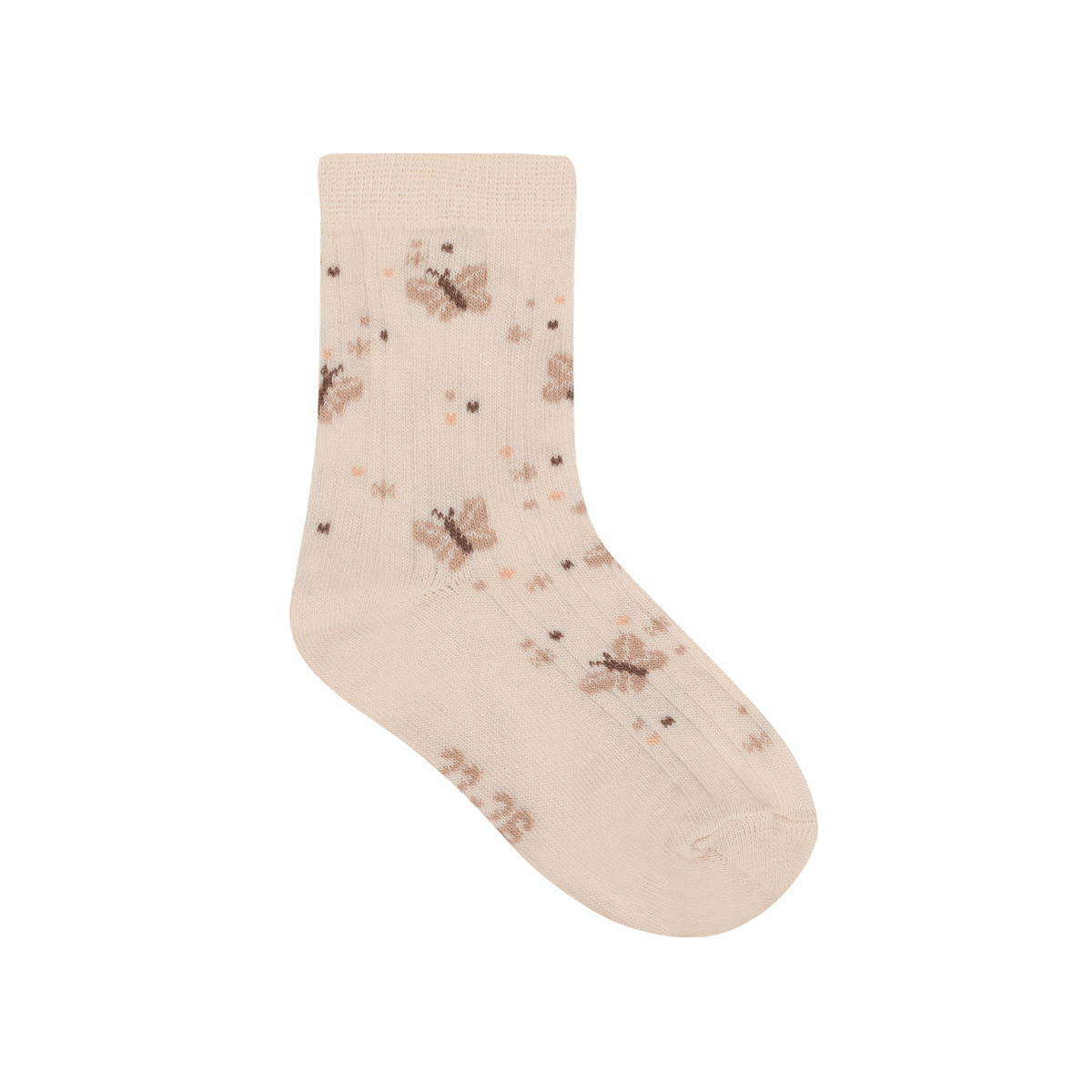 Minymo - Sokker 5-pk Rugby Tan - Guttelus.no