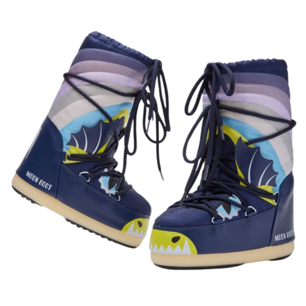 Moon Boot - Icon Dragon Boots Blue Multicolor - Guttelus