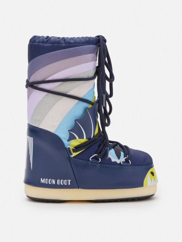 Moon Boot - Icon Dragon Boots Blue Multicolor - Guttelus
