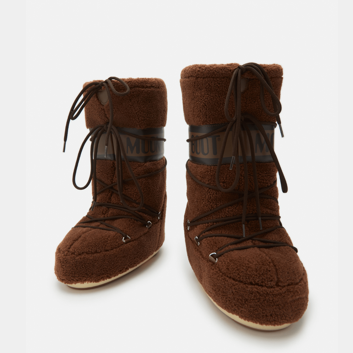 Moon Boot - Icon Fleece Boots Brown - Guttelus