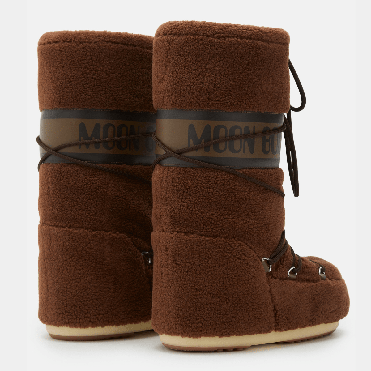 Moon Boot - Icon Fleece Boots Brown - Guttelus