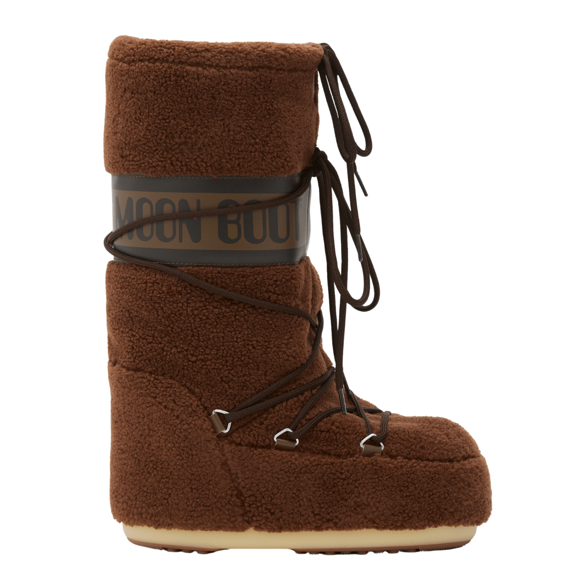 Moon Boot - Icon Fleece Boots Brown - Guttelus