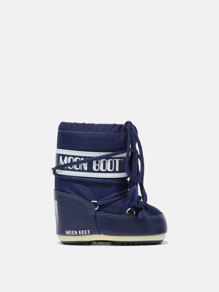Moon Boot - Icon Mini Nylon Boots Blue - Guttelus.no