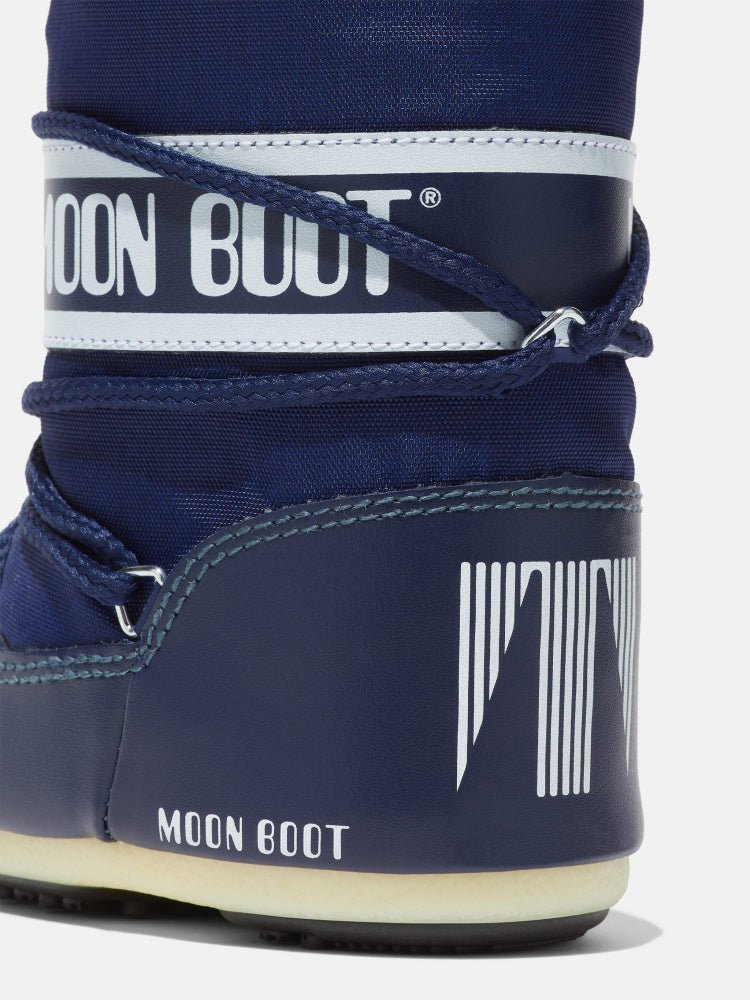 Moon Boot - Icon Mini Nylon Boots Blue - Guttelus.no