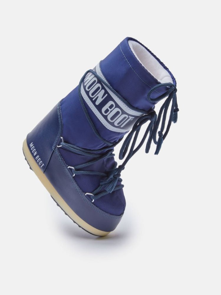 Moon Boot - Icon Nylon Boots Blue - Guttelus.no