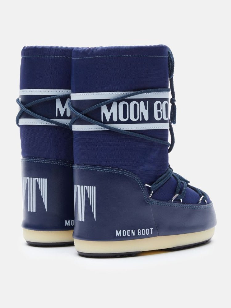 Moon Boot - Icon Nylon Boots Blue - Guttelus.no