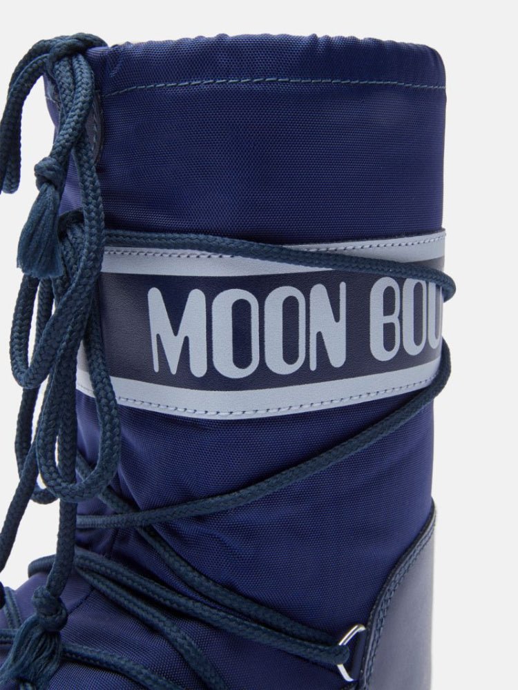Moon Boot - Icon Nylon Boots Blue - Guttelus.no