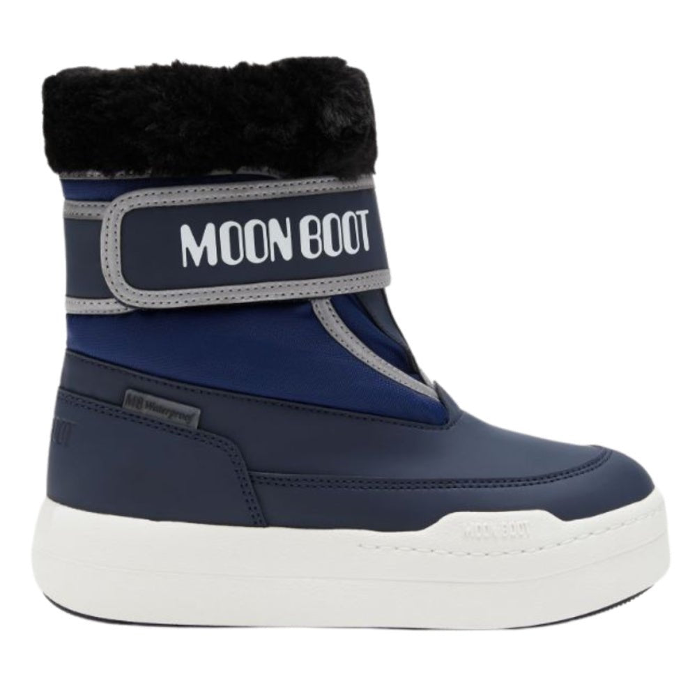 Moon Boot - JR Park Strap Boots Blue - Guttelus