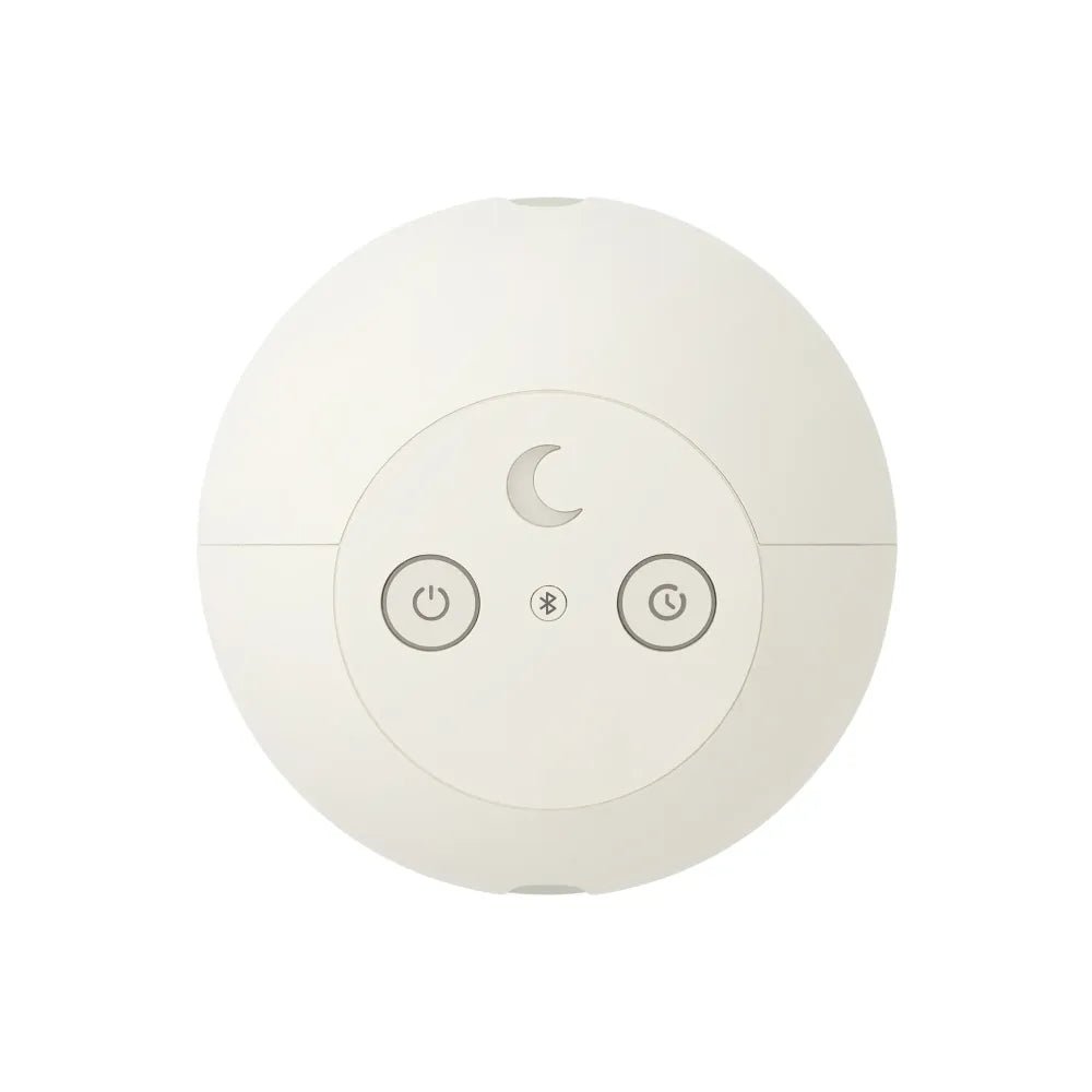 Moonboon - Vugge + Motor Nature / Cream White - Guttelus.no