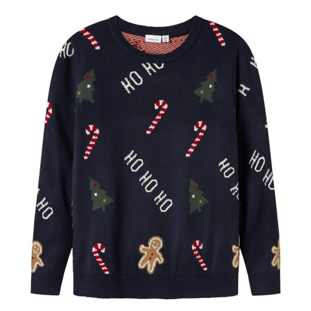 Name It - Julegenser Jr Knit Rasko Navy Blazer