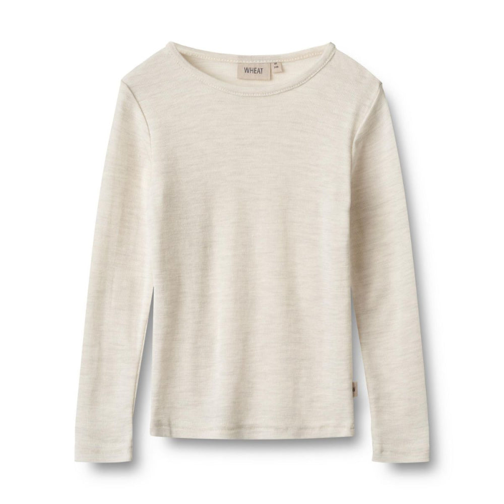 Wheat - Ulltrøye Alfie Eggshell Melange