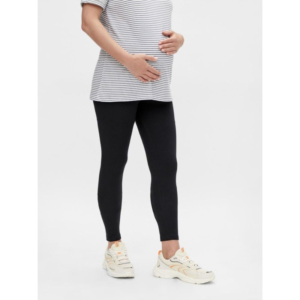 Mamalicious - Mamma-leggings 2-pk Emma Svart