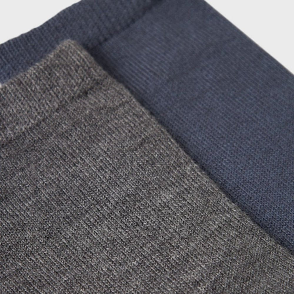 Name It - 2 Pk Ullsokker Wakta Ombre/ Dark Grey Melange - Guttelus