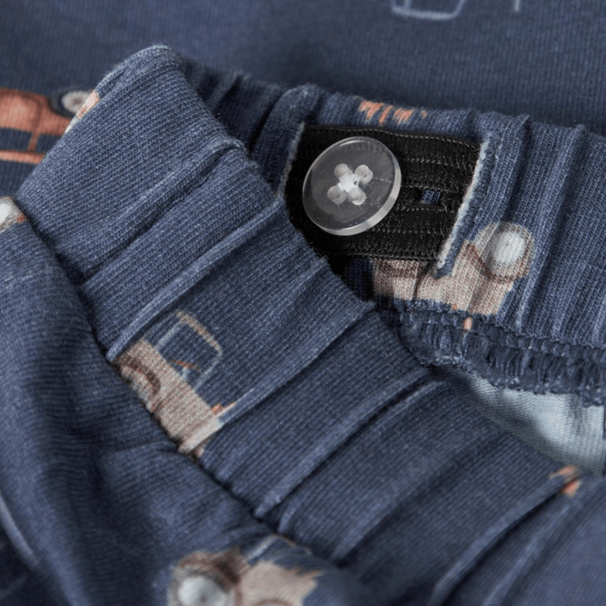 Name It - Babybukse Traktor Vintage Indigo - Guttelus.no