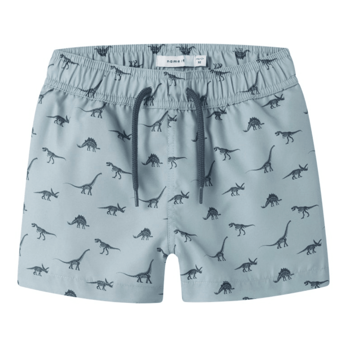 Name It - Badeshorts Zune Blue Fog - Guttelus.no
