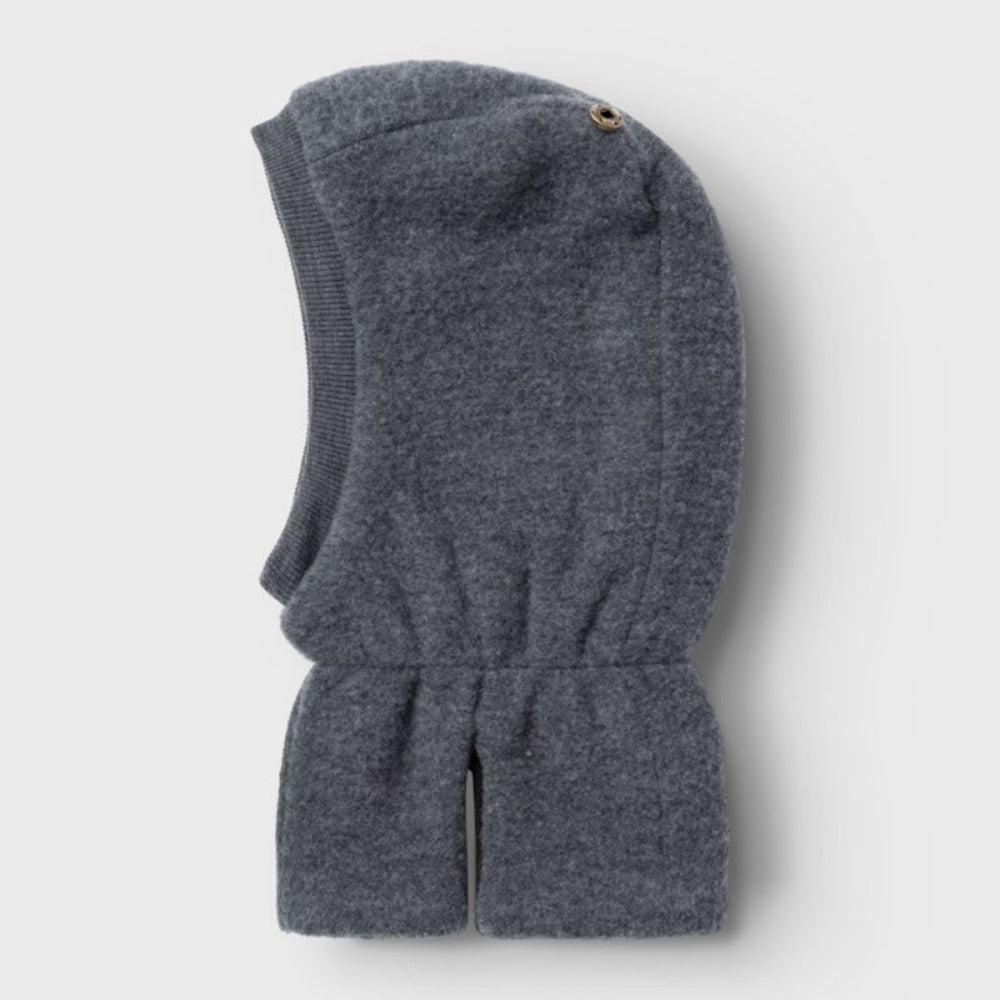 Name It - Balaclava Ullfleece med Dusk Wmino Ombre Blue - Guttelus