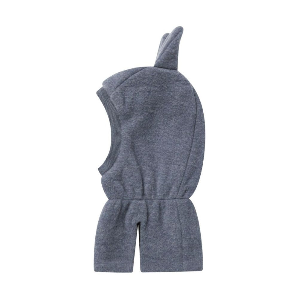 Name It - Balaclava Ullfleece med Ører Wmino Folkstone Gray - Guttelus.no