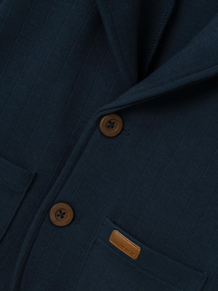 Name It - Blazer Franklin Dark Sapphire Solid - Guttelus.no
