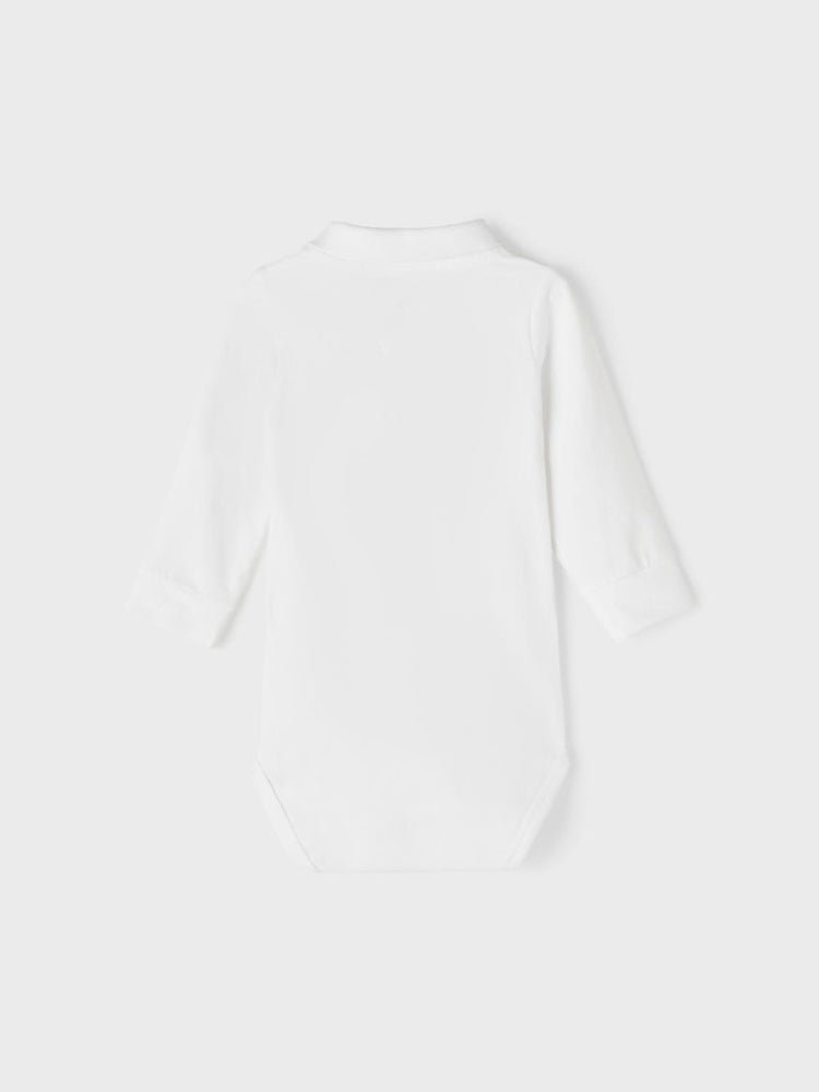 Name It - Body Holger Polo Bright White - Guttelus.no