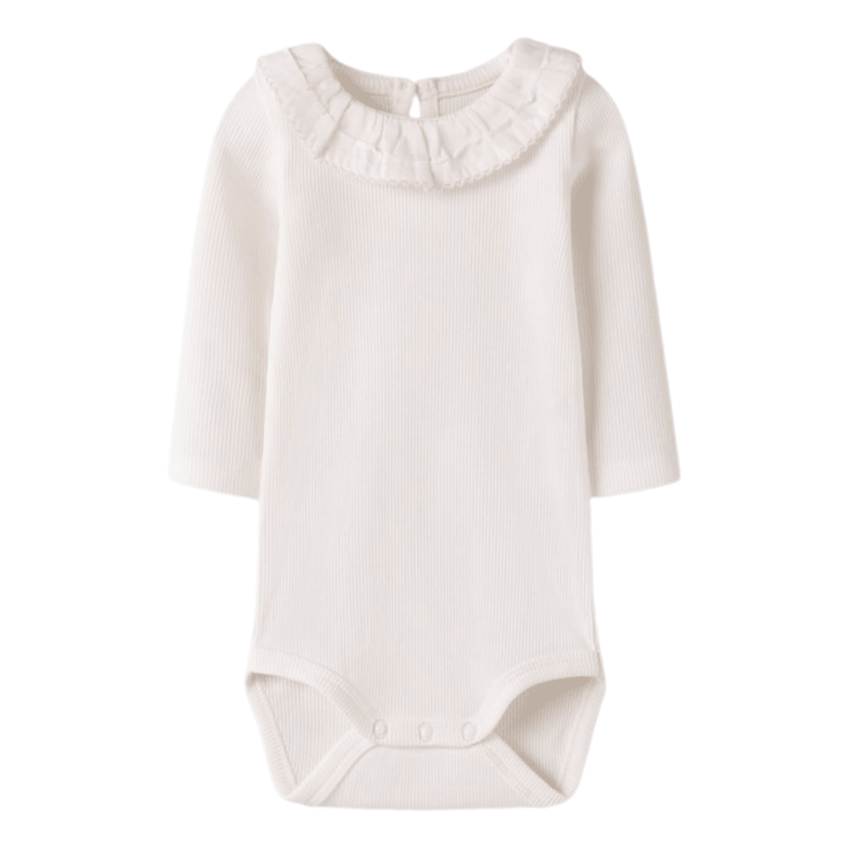 Name It - Body med krage Floris Cloud Dancer - Guttelus.no