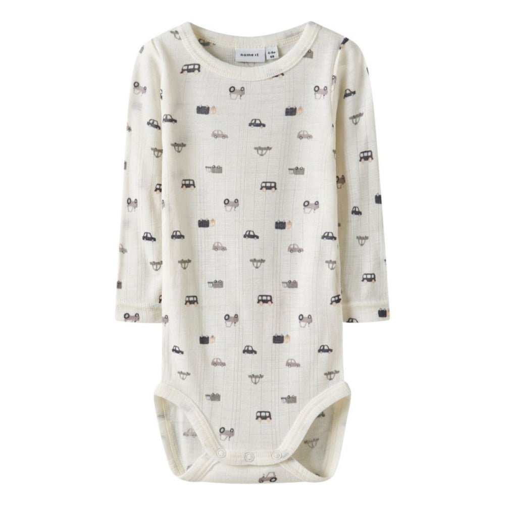 Name It - Body Ull Baby Wang Small Cars Snow White - Guttelus