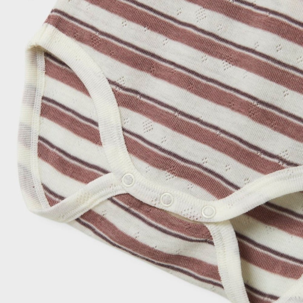 Name It - Body Ull Wang Stripe Antler/ Snow White - Guttelus