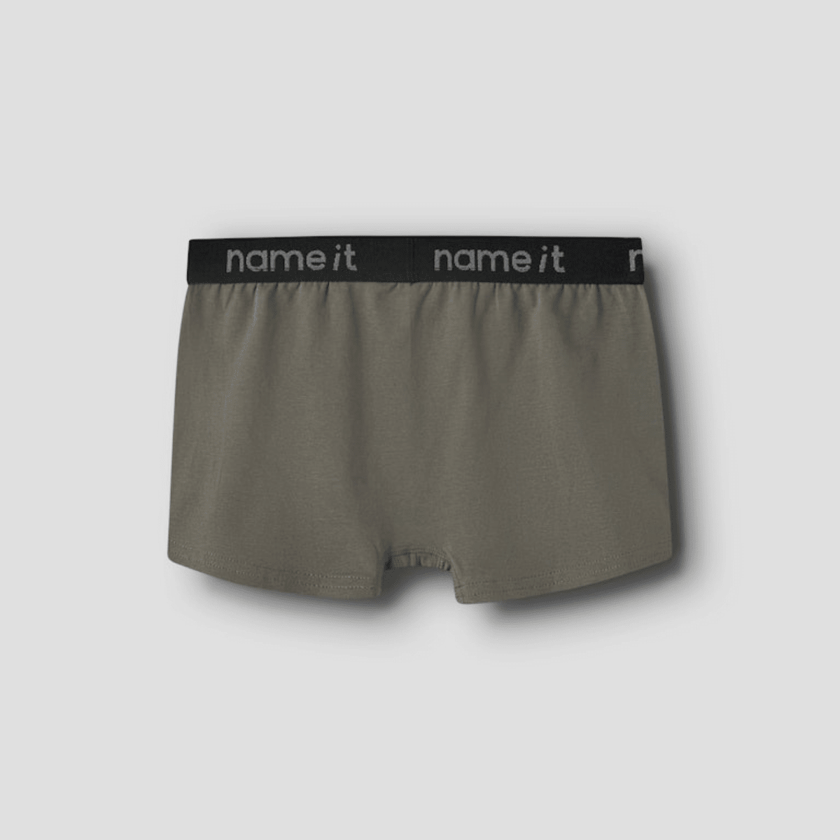 Name It - Boxer 3-pk Tea Leaf/ Dark Grey Melange - Guttelus