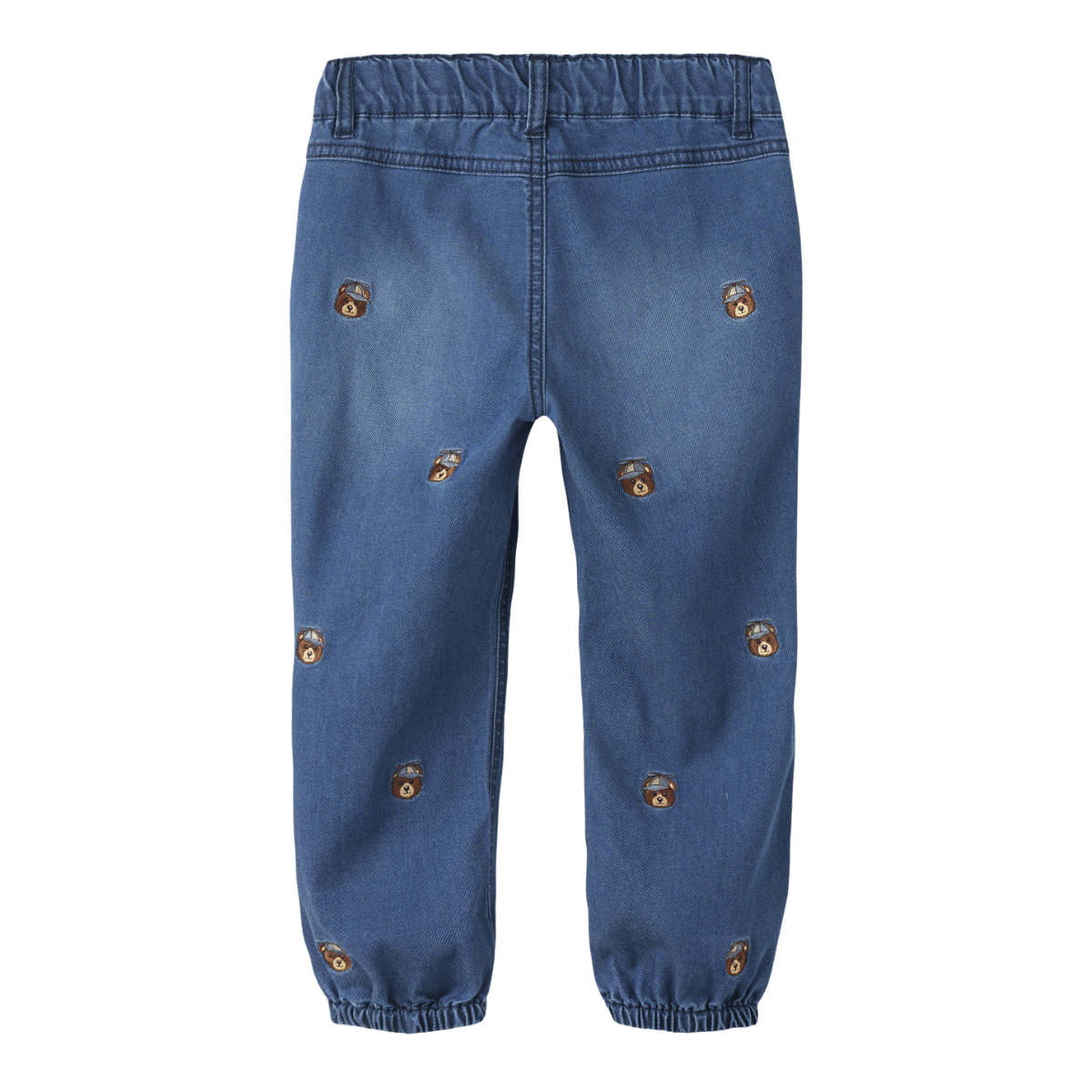 Name It - Bukse Ben Baggy Jeans Dark Blue Denim - Guttelus