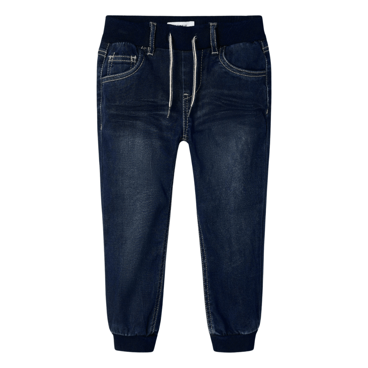 Name It - Bukse Ben Baggy Jeans Dark Blue Denim - Guttelus