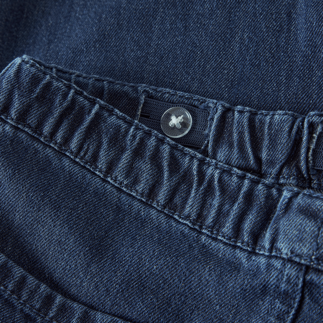 Name It - Bukse Ben Barrel Dark Blue Denim - Guttelus