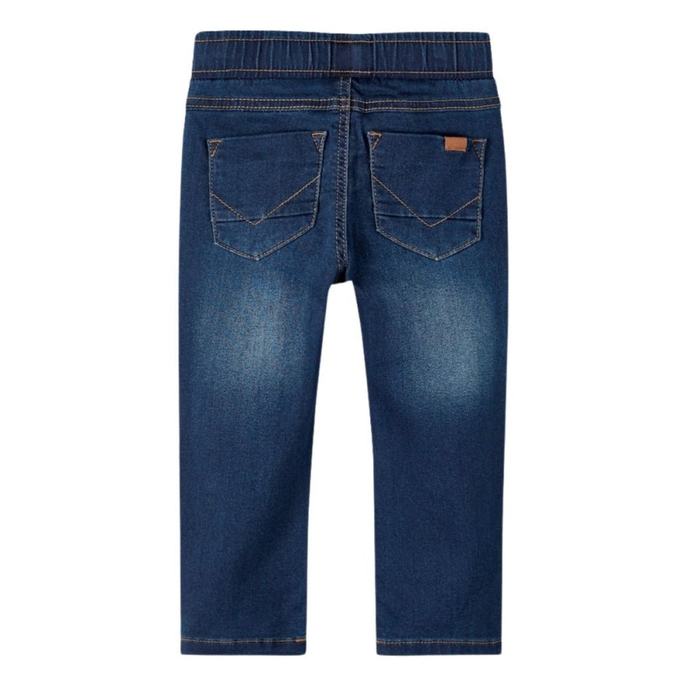 Name It - Bukse Jeans Ryan Slim Dark Blue Denim - Guttelus.no