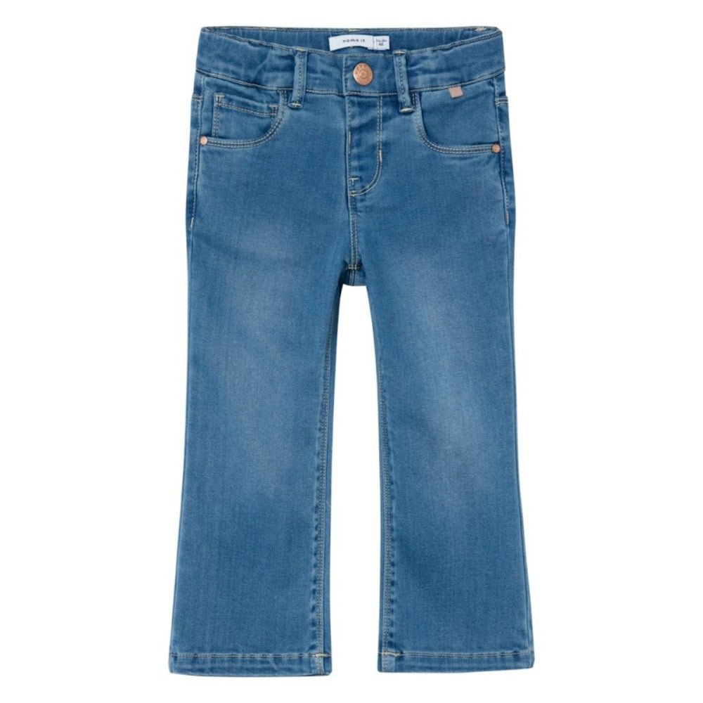 Name It - Bukse Salli Bootcut Jeans Light Blue Denim - Guttelus