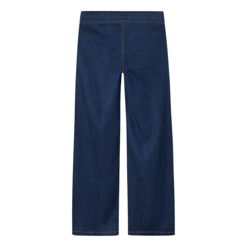 Name It - Bukse Salli Wide Jeans Denim Blue - Guttelus